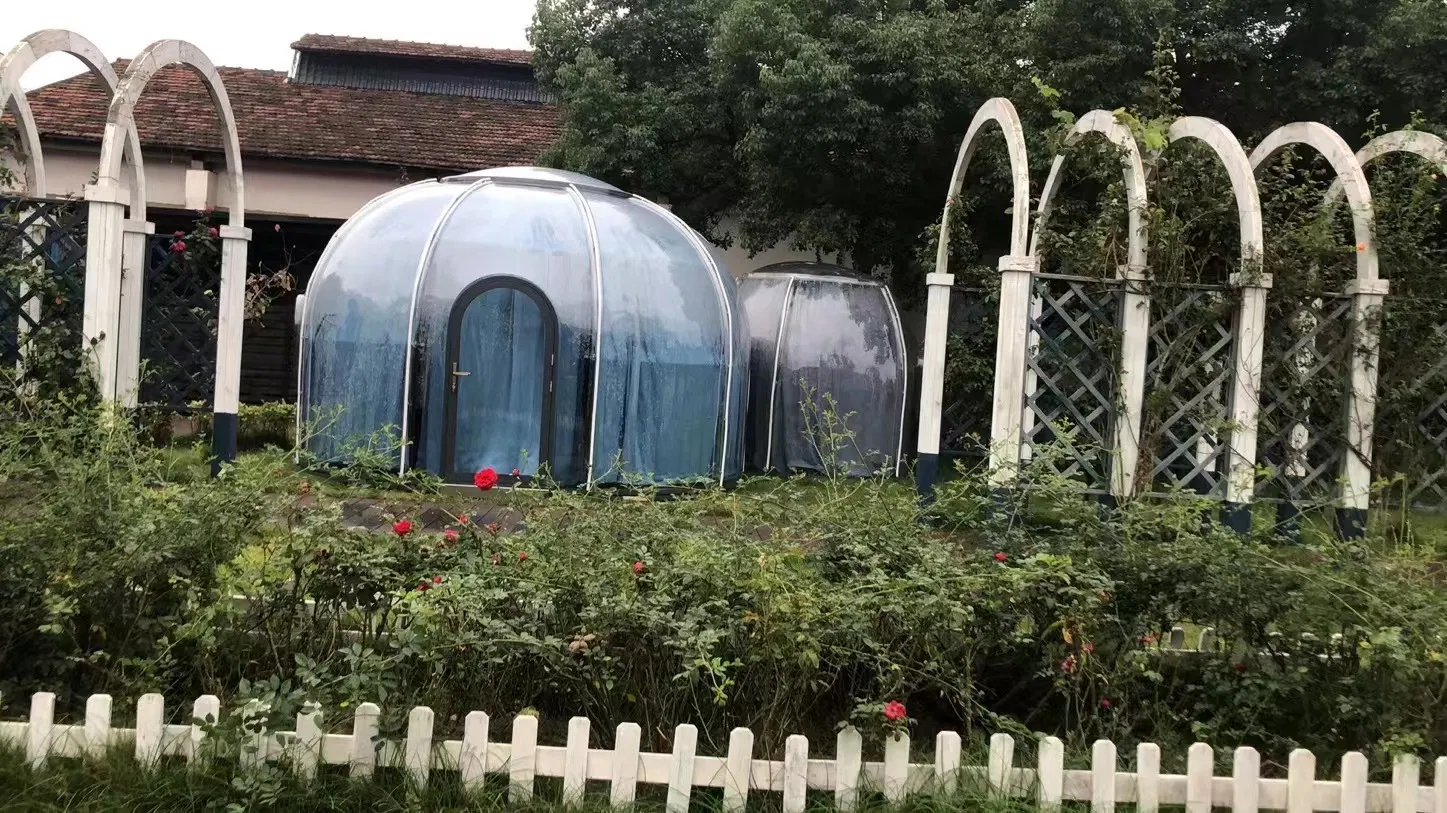 Custom Camping Homestay Star Room Outdoor Scenic Hotel Courtyard Spherical Tent