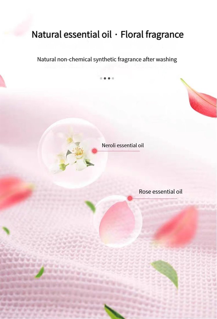 Long-Lasting Fragrance Laundry Detergent for Sensitive Skin Use by Hand