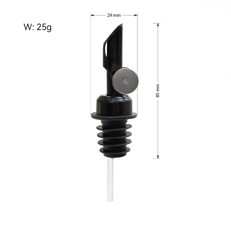 Kitchen Bar Wine Liquor Vinegar Cooking Olive Oil Pourer Spout with Dust Cap