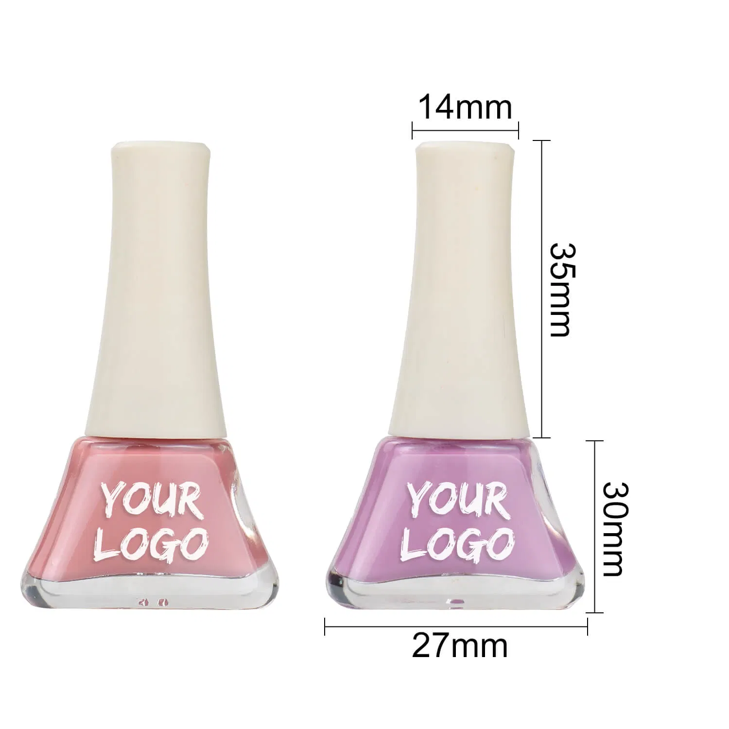 Vibrant Glitter Gel Nail Polish Sample for Private Branding