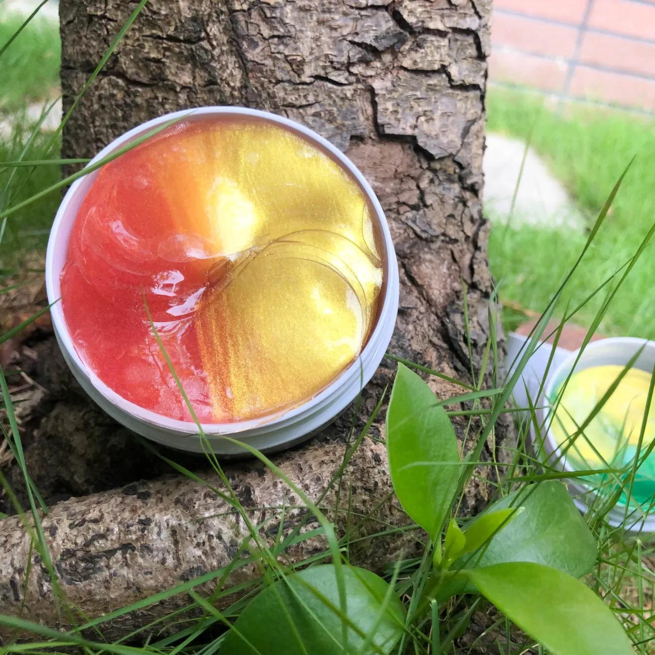 Private Label Natural Brightening Anti-Wrinkle Removing Dark Circle Collagen Eye Mask