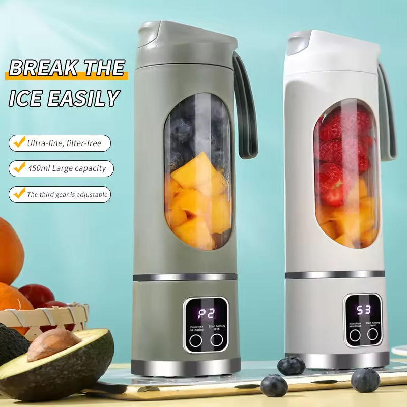 New Portable Mini USB Juicer Personal Liquidificador Smoothie Blender for Outdoor Hotels Rvs Electric Power Source