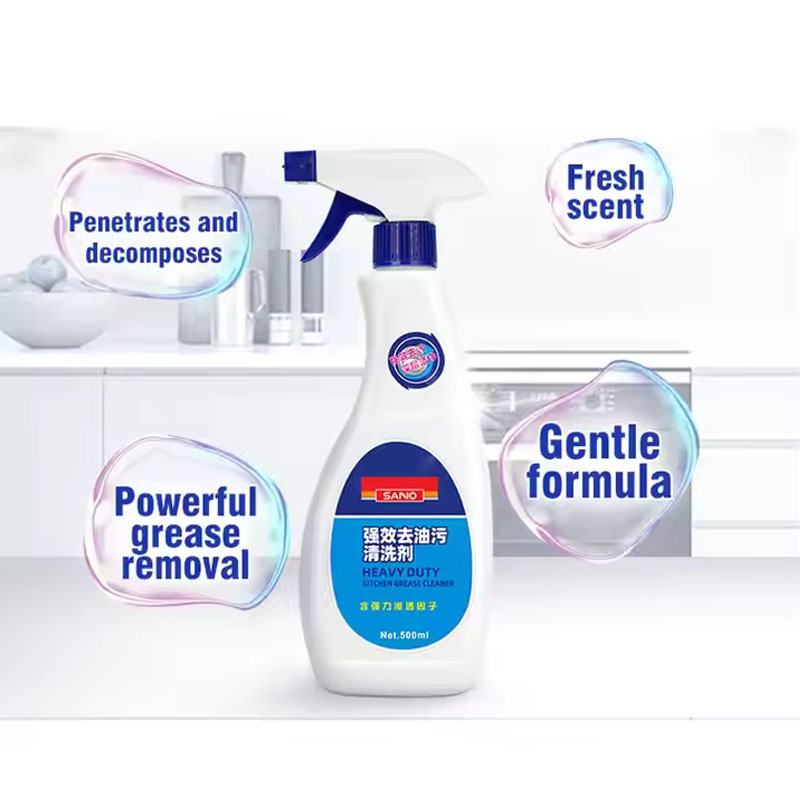 Sanvo Powerful Kitchen Foam Cleaner for Heavy Oil Stains