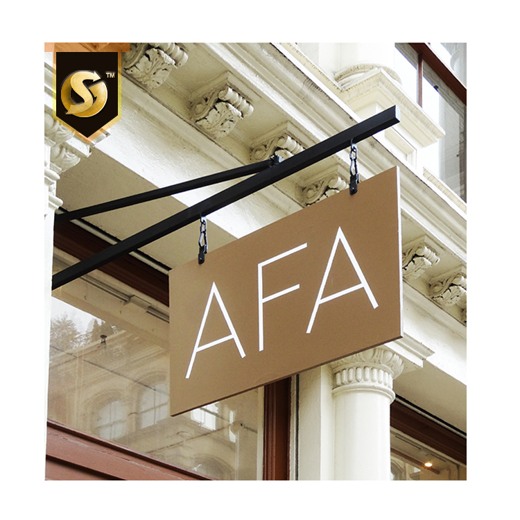 Custom Blade Sign Double Side Sign Board Hanging Light Box