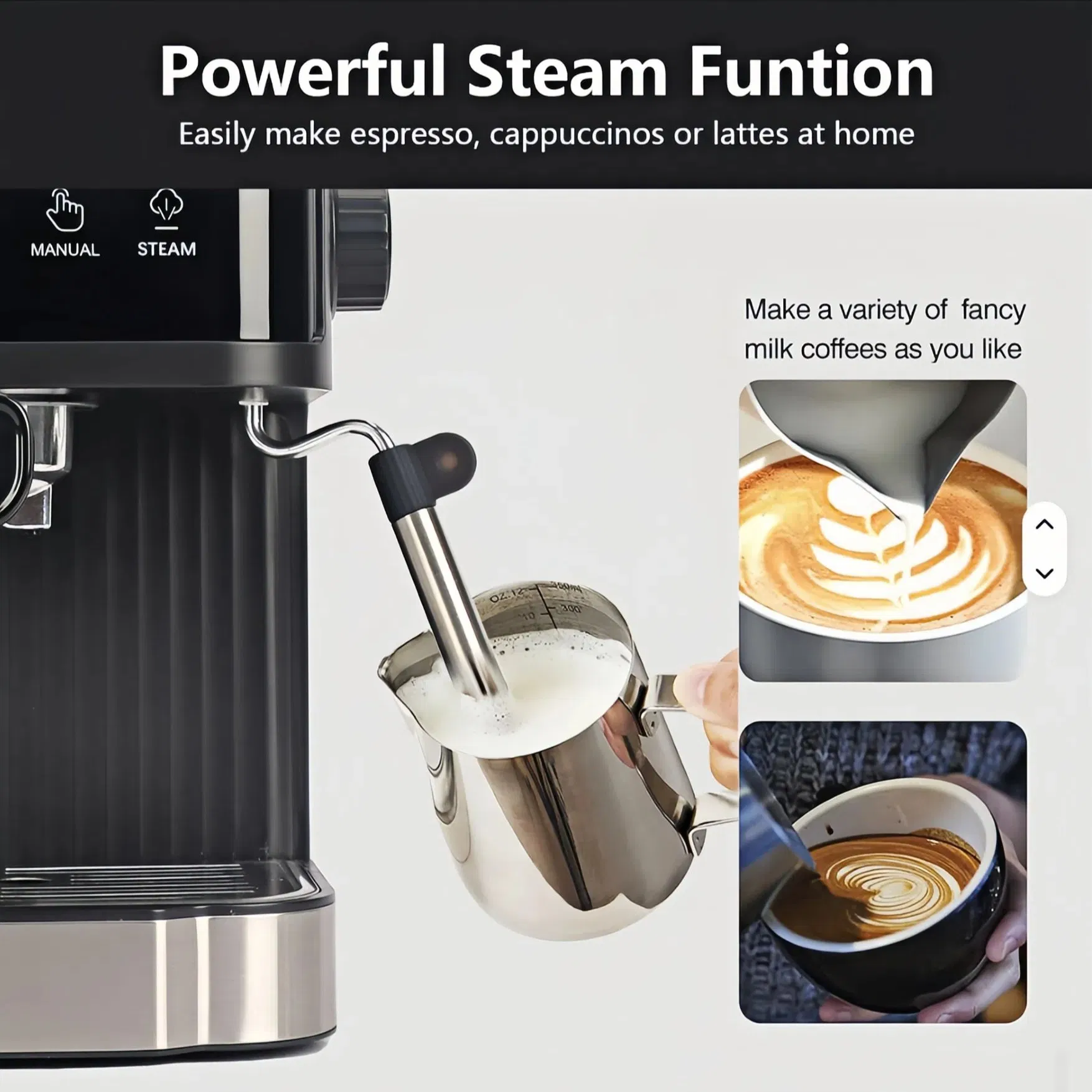 Modern Household Appliance Multifunction Espresso Coffee Maker Equipment