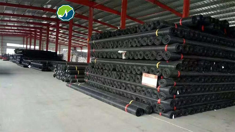 Steel Plastic Geogrid Mesh for Highway Road Construction