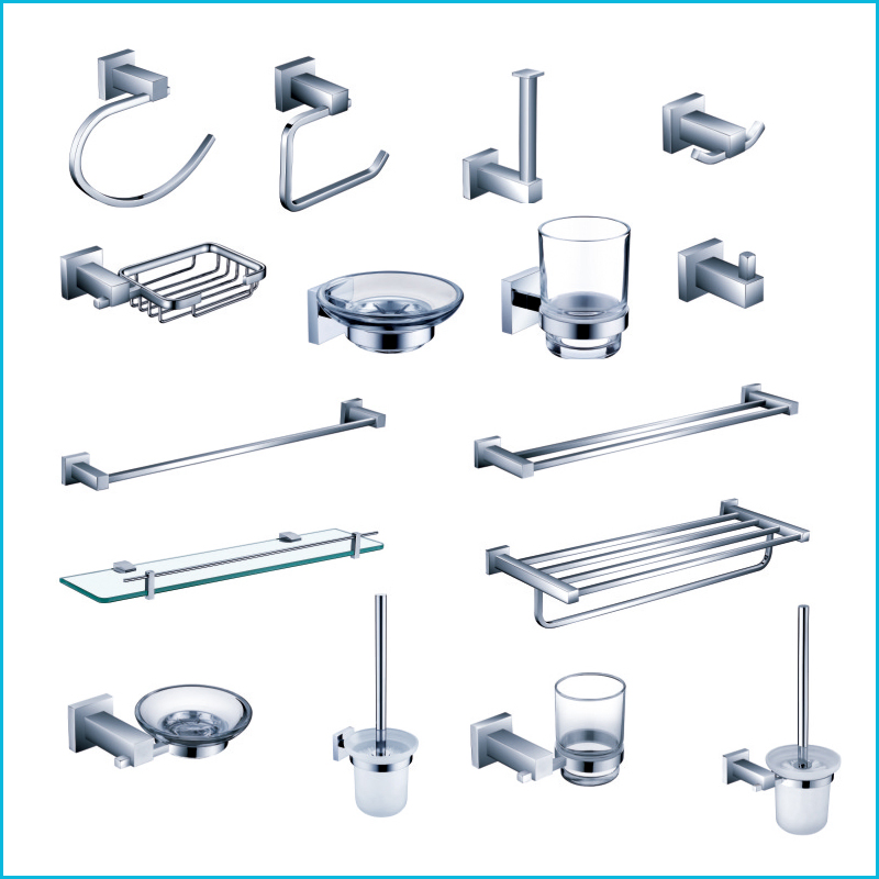 Настенная мыльница из латуни с хромированным покрытием