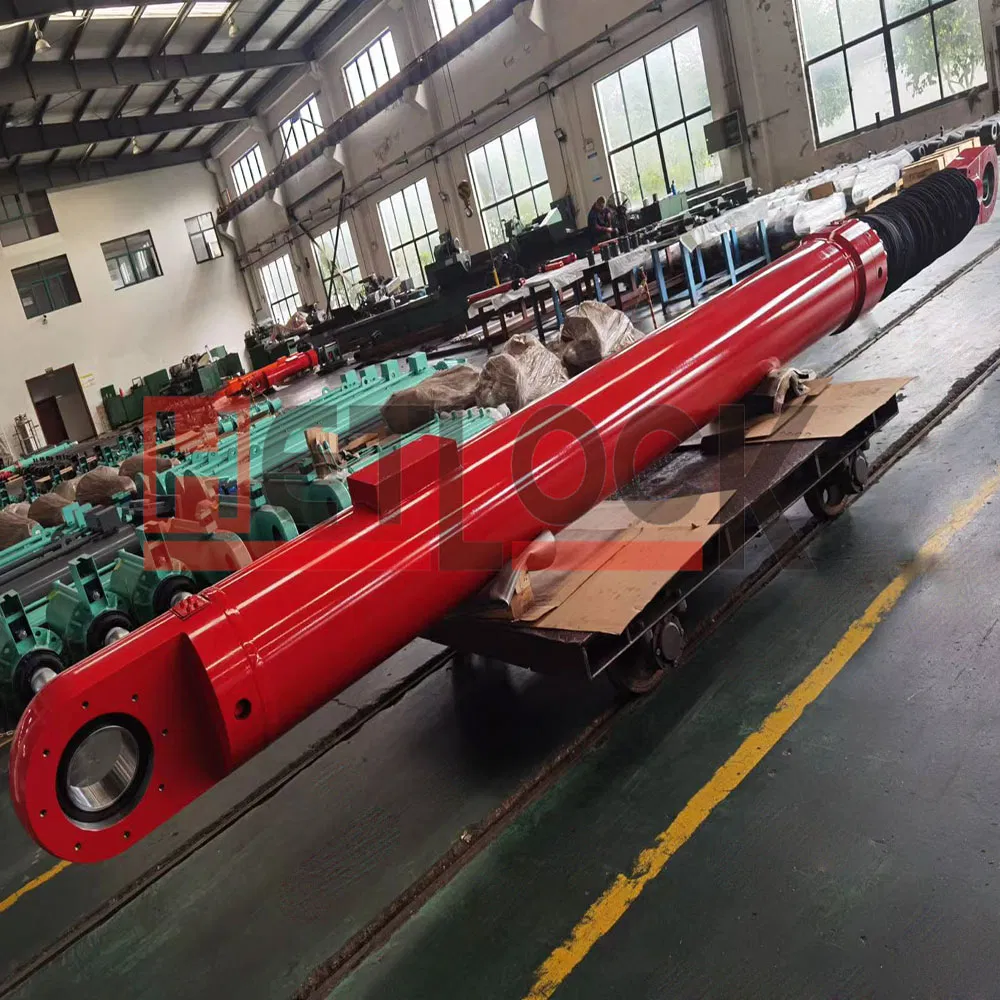 Гидравлический цилиндр двойного действия для морских кранов