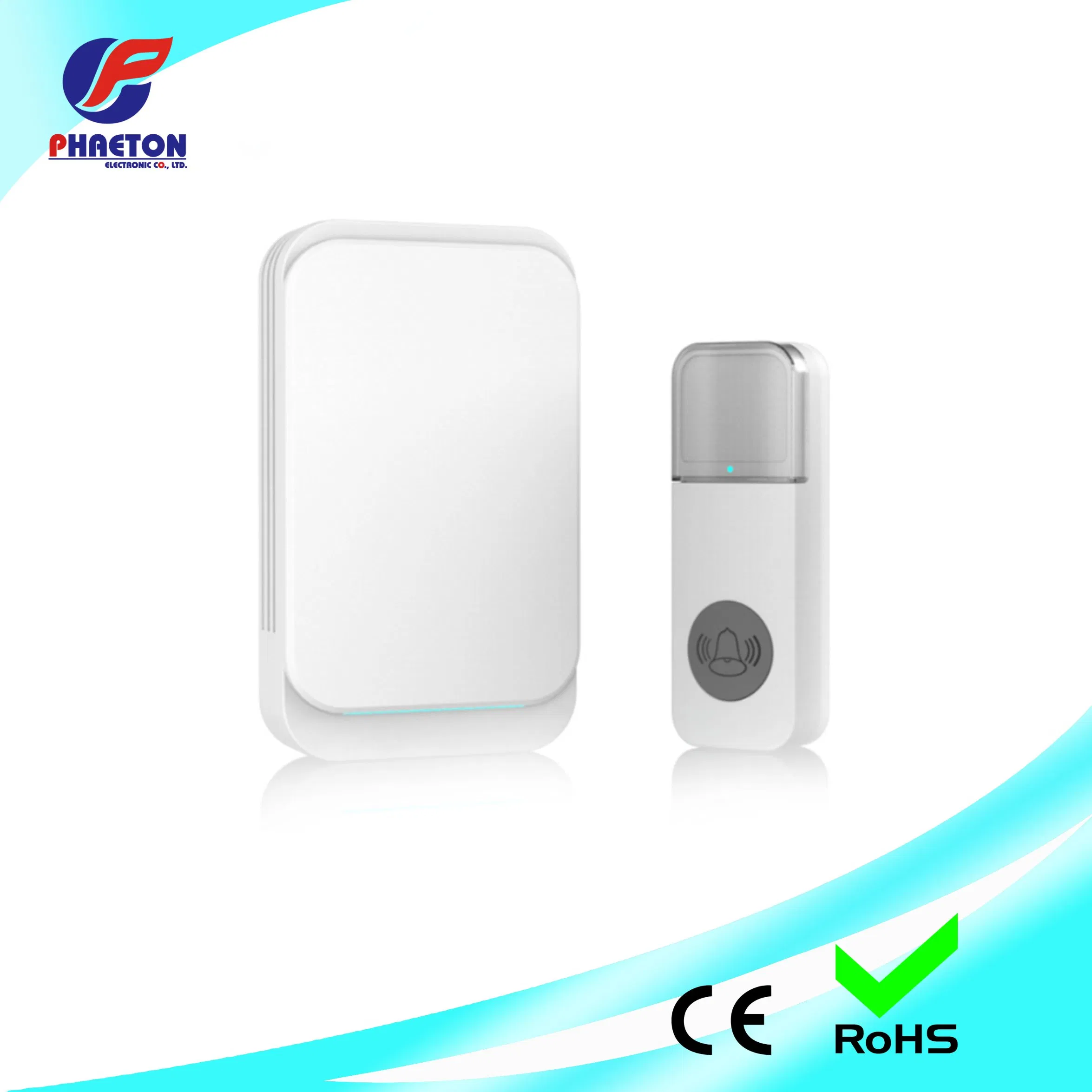 90-240V AC Plug-in Wireless Doorbell E603A with Indicator Lamp