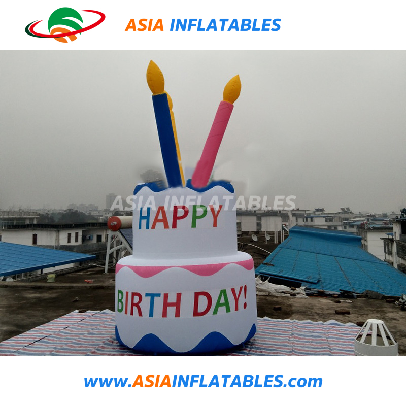 Giant Cake Balloon Gig Flying Cup Cake for Happy Birthday