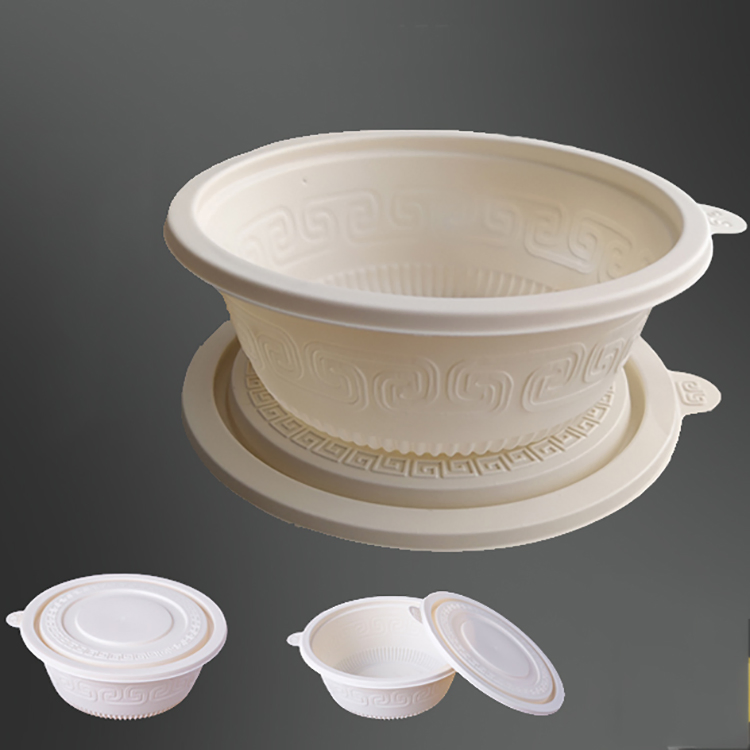 270ml Disposable Crockery Cornstarch Bowl
