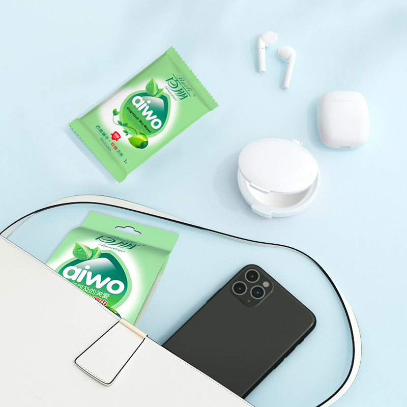 OEM Organic Cleansing Wipes Private Label Single Makeup Remover Wipes Mini