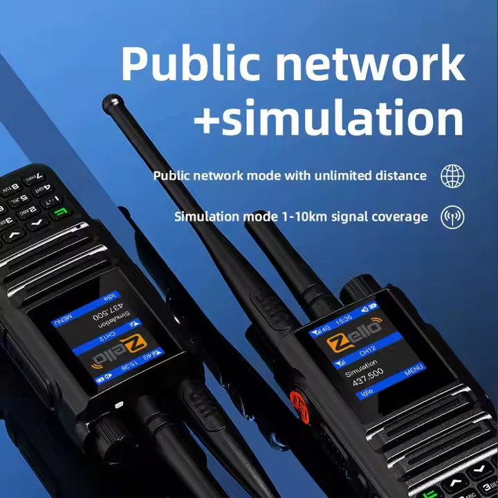 Радиостанция Jmtech T380 4G Zello с Android и VHF