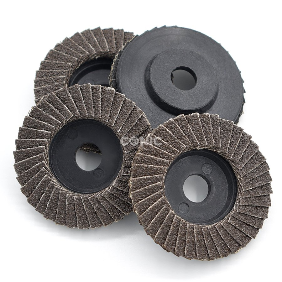 60/ 120 Grit Perfect Polishing 50mm Abrasive Mini Flap Disc for Angle Grinder