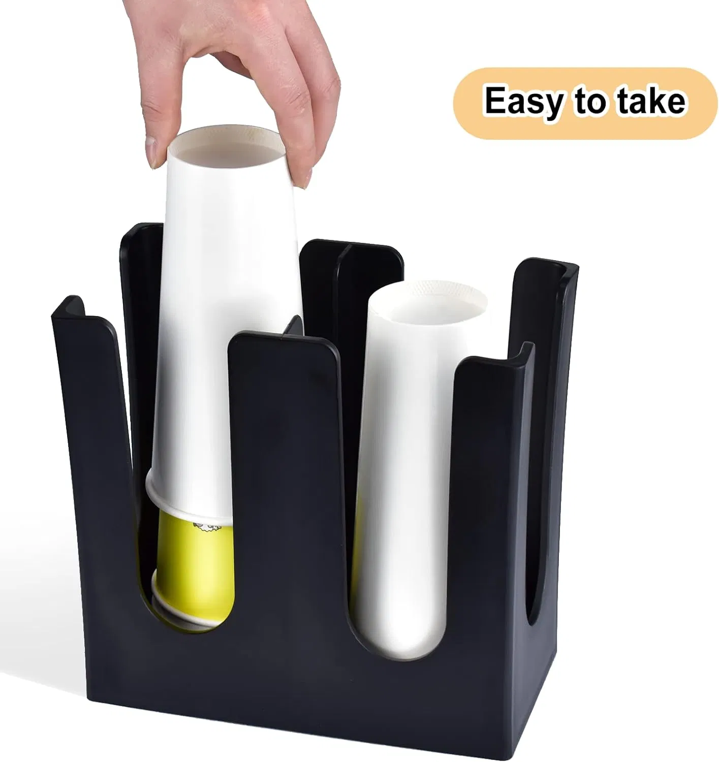 OEM ODM Paper Coffee Cup Holder Paper Portable Coffee Cup Holder for Coffee Milk Tea Shop