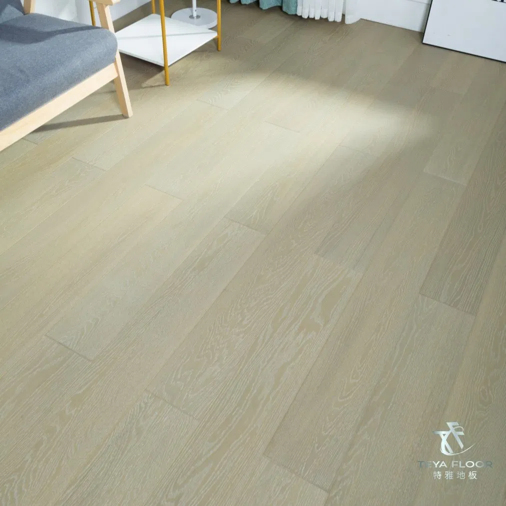 New Design Parquet Flooring, Engineered Oak Flooring, White Brushed