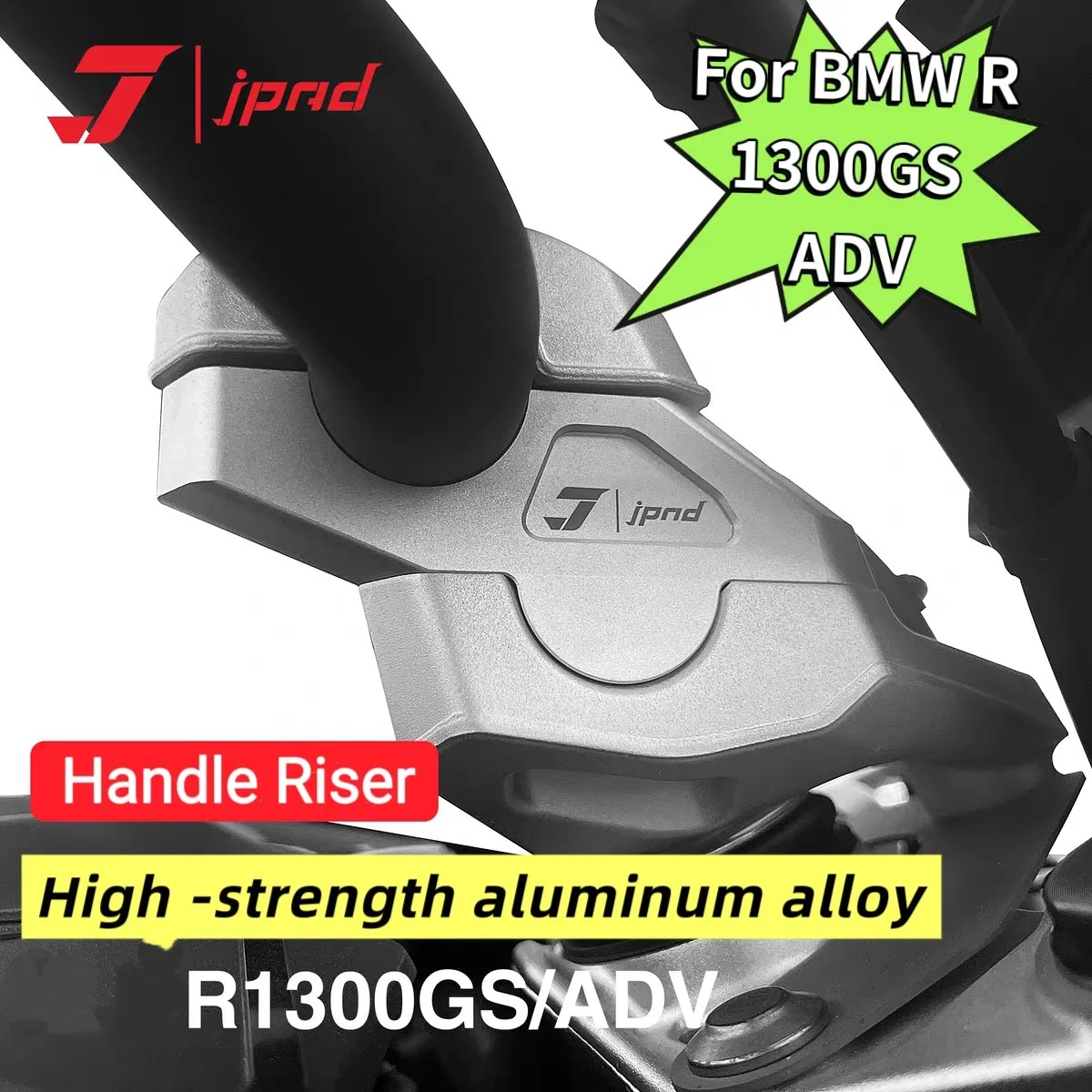 BMW R1300 GS Adventure Handlebar Raiser Adapter Clamp Kit