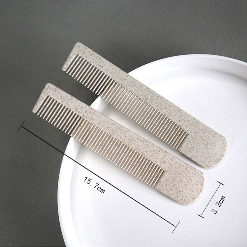 Sustainable Wheat Straw Comb: Natural Hair Styling Solution