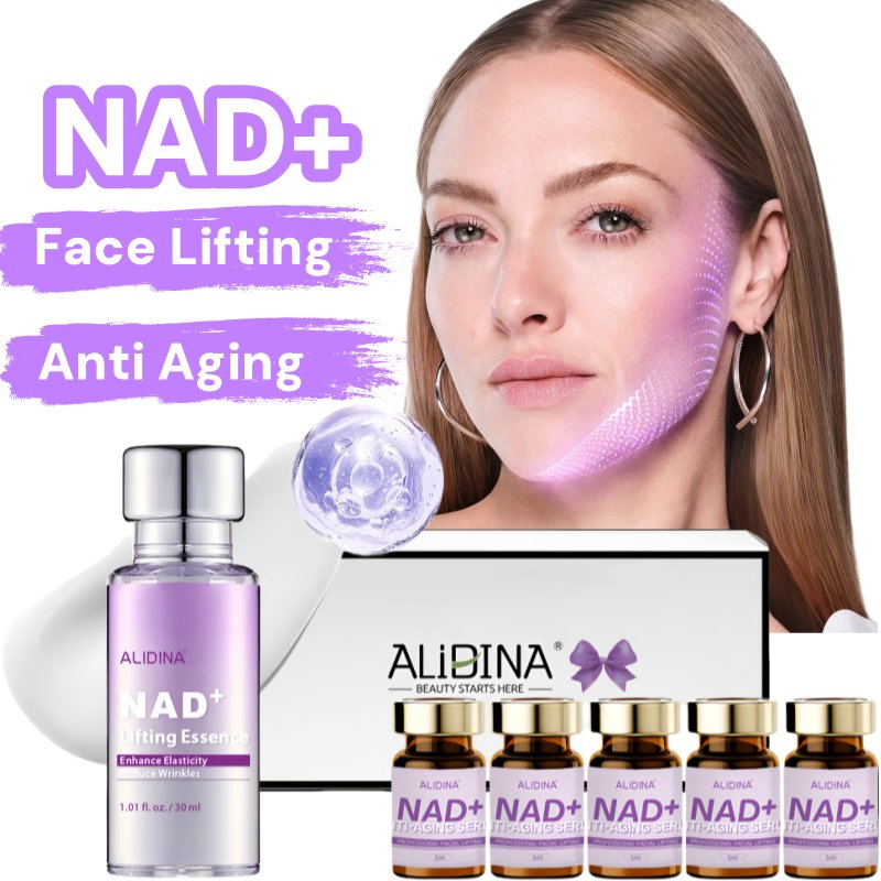 Private Logo Nad+ Instant Lifting Essence Redefining Age Nad+ Peptides Serum for Restores Youthful Glow Fade Wrinkles&Firming