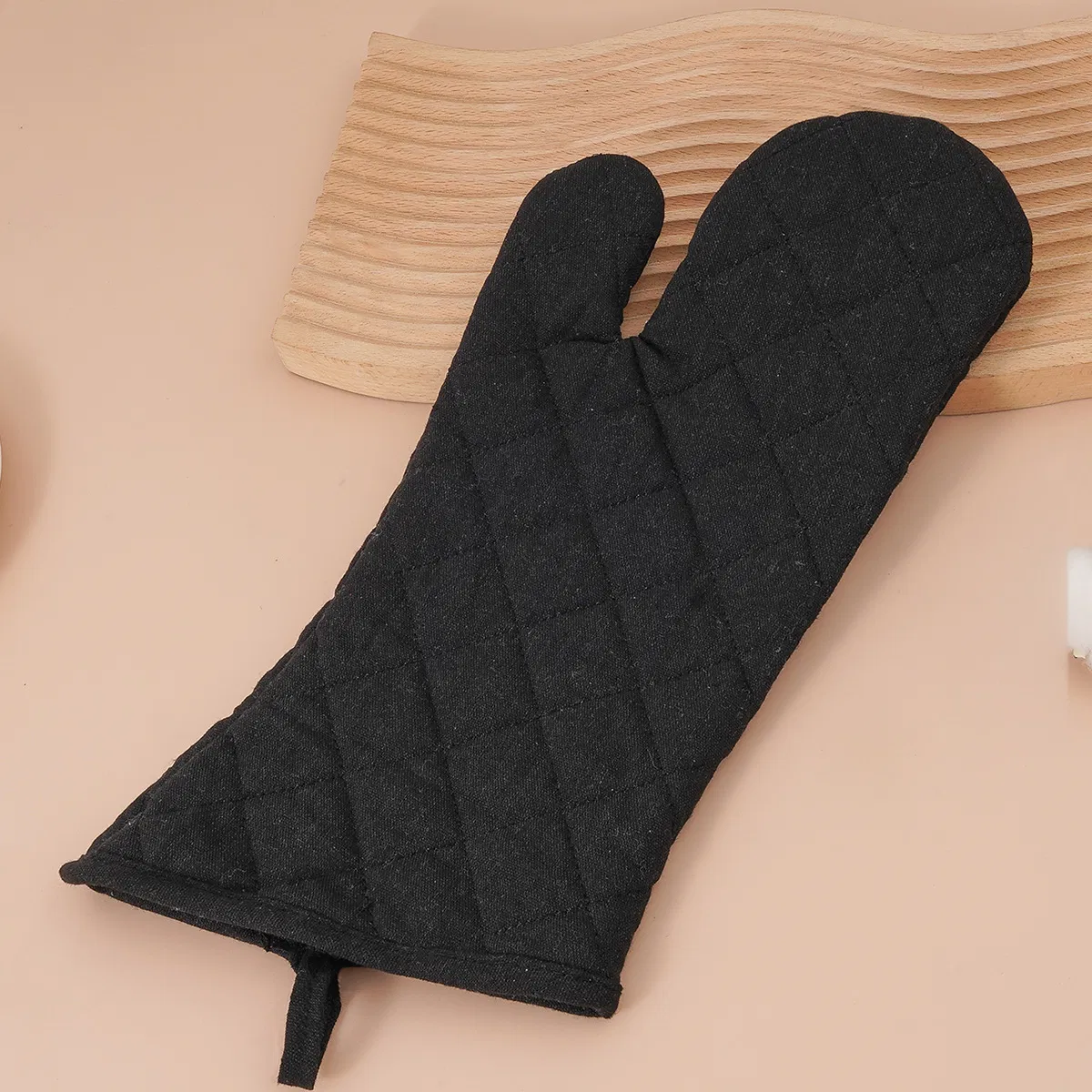 Heat-Insulating Gloves, Baking Gloves, Kitchen Plus Long Anti-Heat Gloves