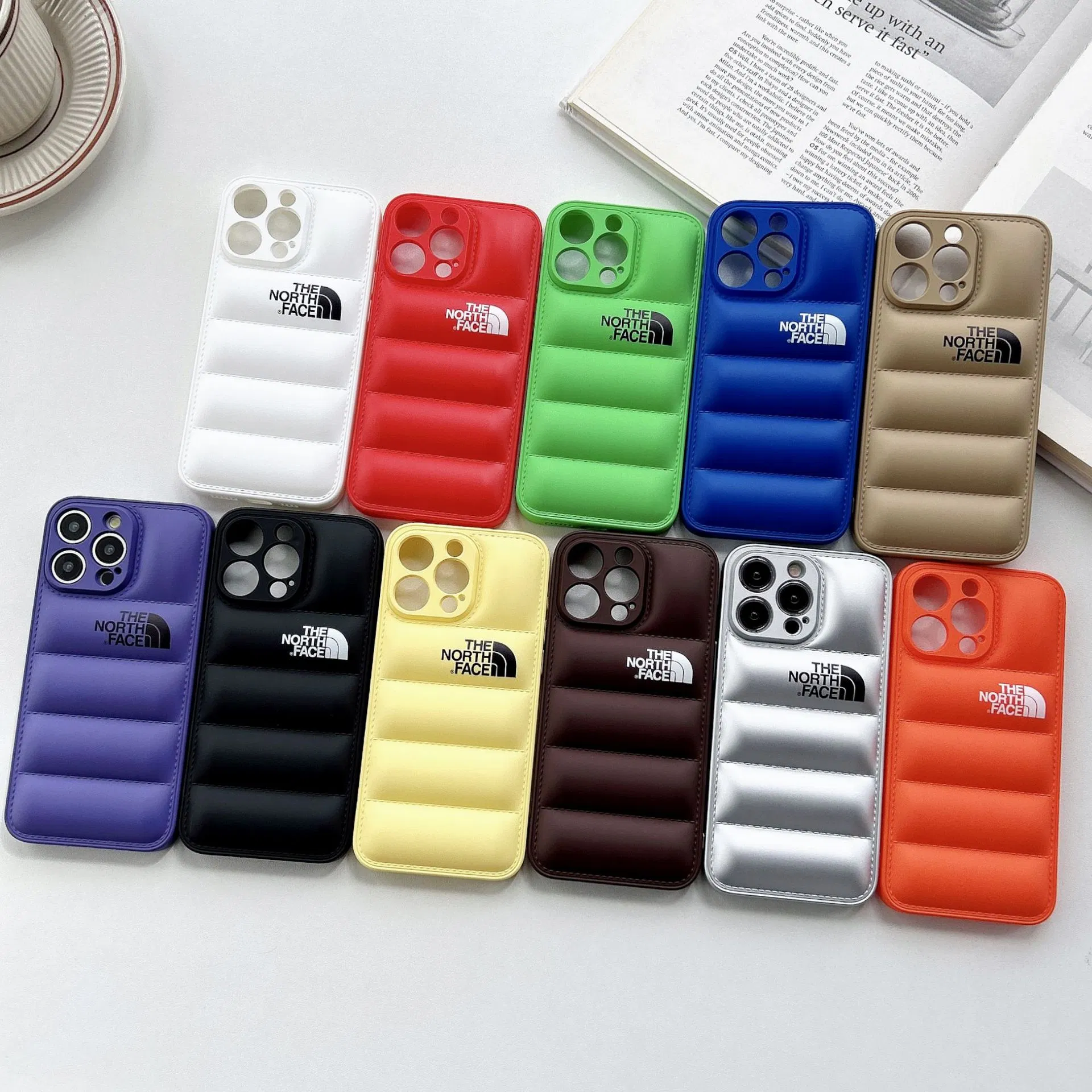 Чехол-пуховик для iPhone 16 15 14 13 11 PRO Max