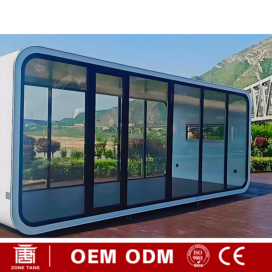 Best Temporary Customize Expanding Container Manufactured Homes Apple Capsule House