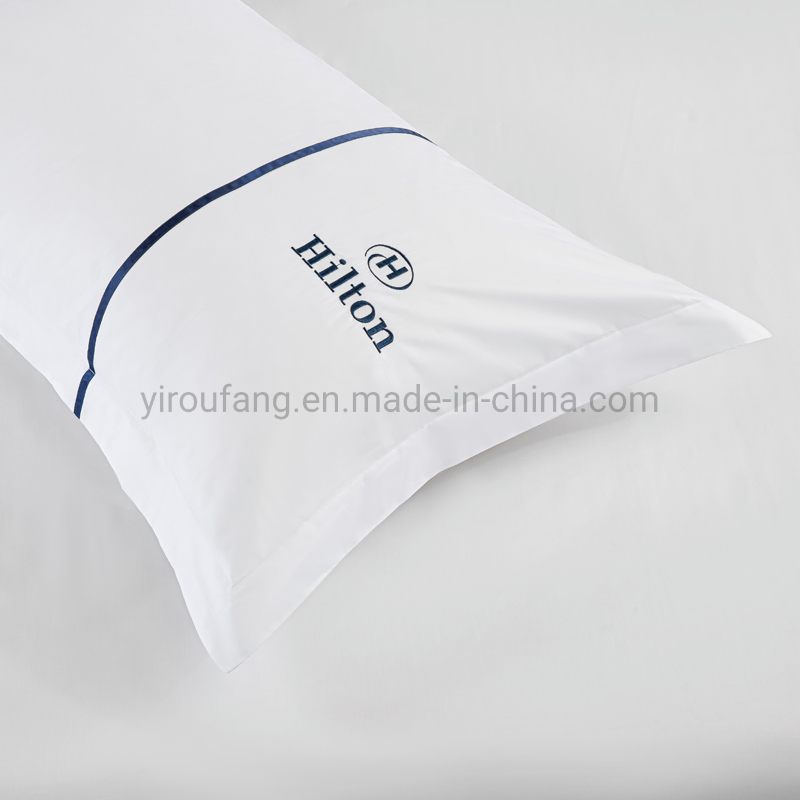 Luxury Five Star Hotel Linen 1000 Thread Count Cotton Satin Bedsheet /Duvet Cover for Single/Double/Twin/Queen/Full King Size with Logo 4PCS Hotel Bedding Sets