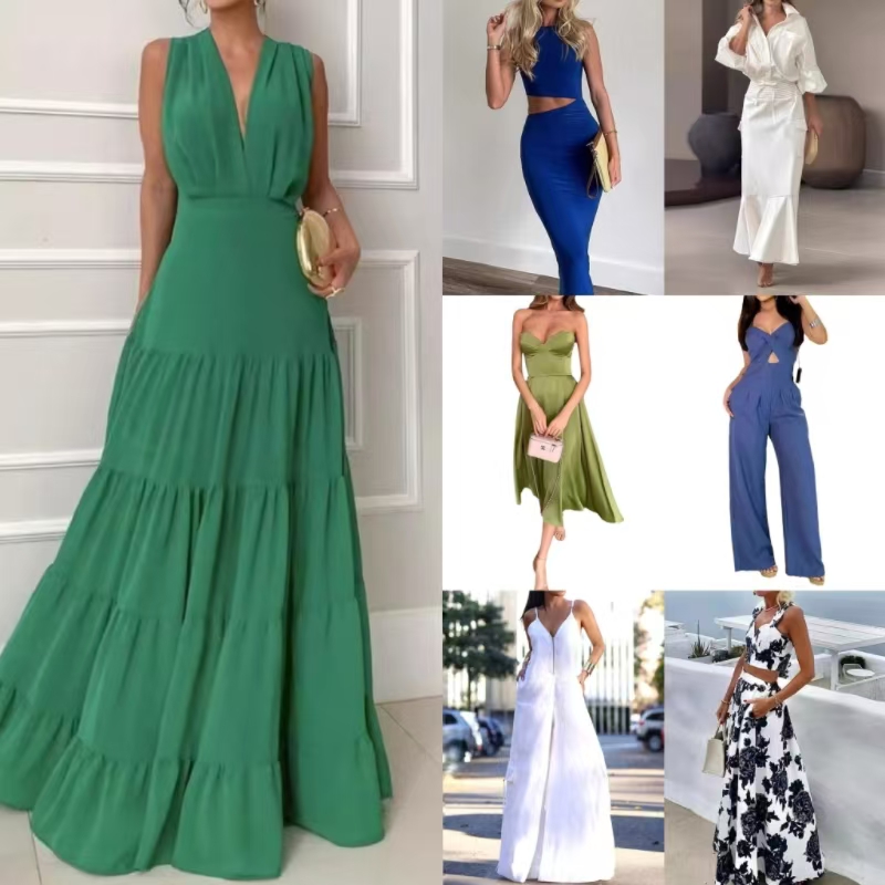 Одежда женская базовая платья футболки рубашки брюки микс