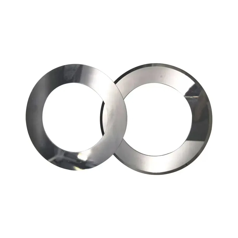 Custom High Precision Automation Paper Film Industrial Food Meat Cutter Circular Slitting Knife Cutting Blade of Carbide Insert Machine Tool Accessories