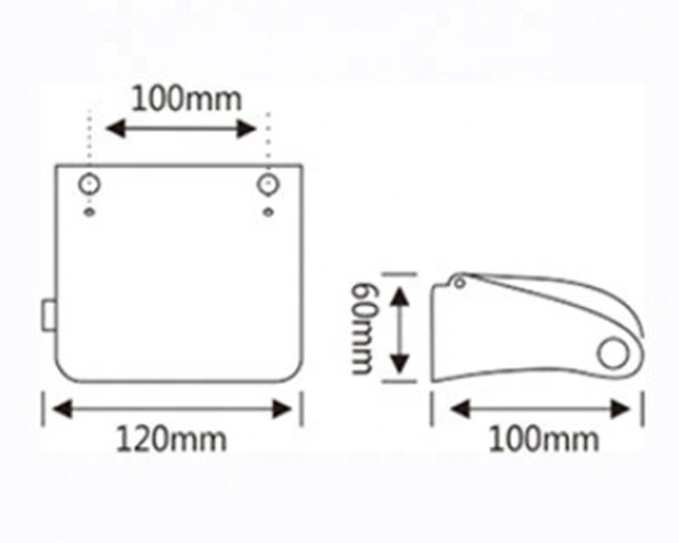 Hotel Hand Roll Stainless Steel Tissue Paper Holder