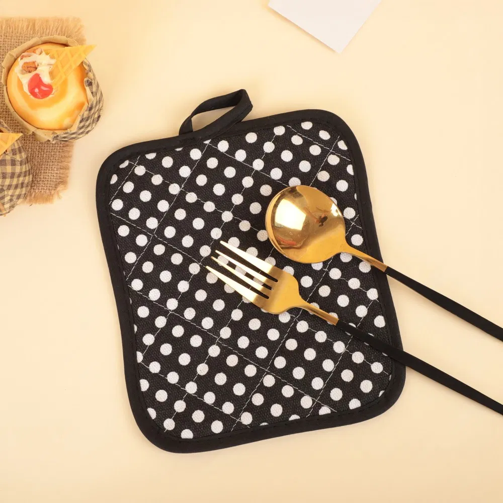 Esun Heat Insulation Hot Pads for Baking Cooking Dining Table with Hanging Loops