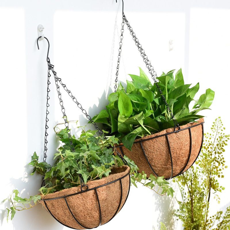 Manufacturer Wholesale Iron Chain Hanging Basket