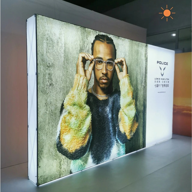 Pop-up Display Light Box 10X10 Tool-Free Modular LED Backdrop