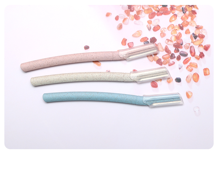 Precision Eyebrow Razor with Stylish ABS Handle for Perfect Shaping