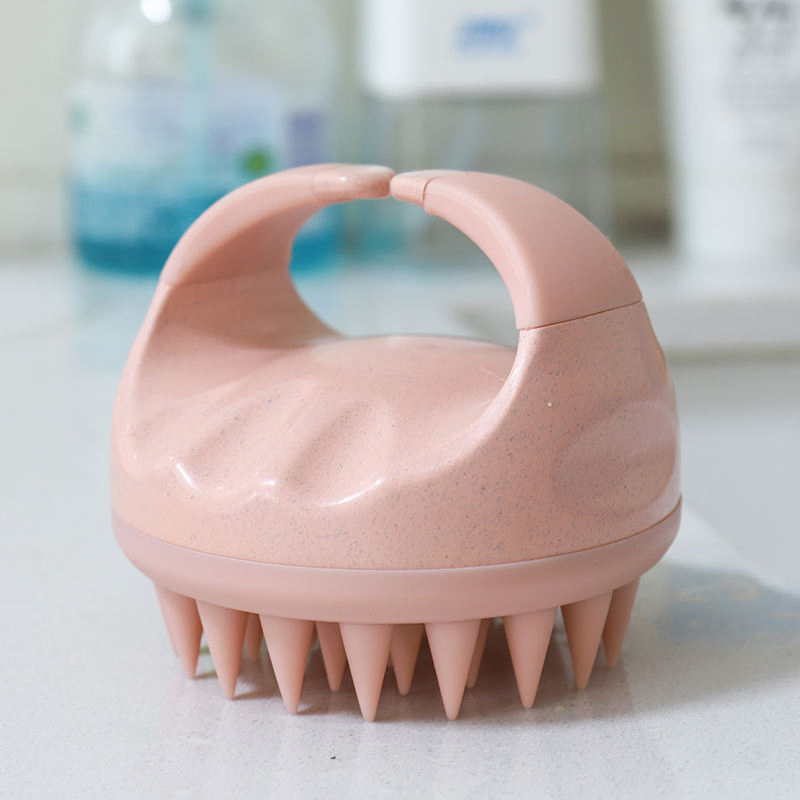 New Head Scrubber Hair Massager Shampoo Brush Scalp Brush Scalp Massager Silicone