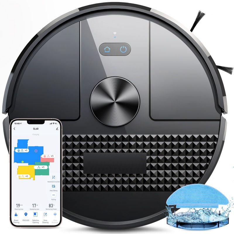 OEM Robot Vacuum Cleaner Floor Cleaning Sweeping Mop Aspirador Recharge Smart Vacuums