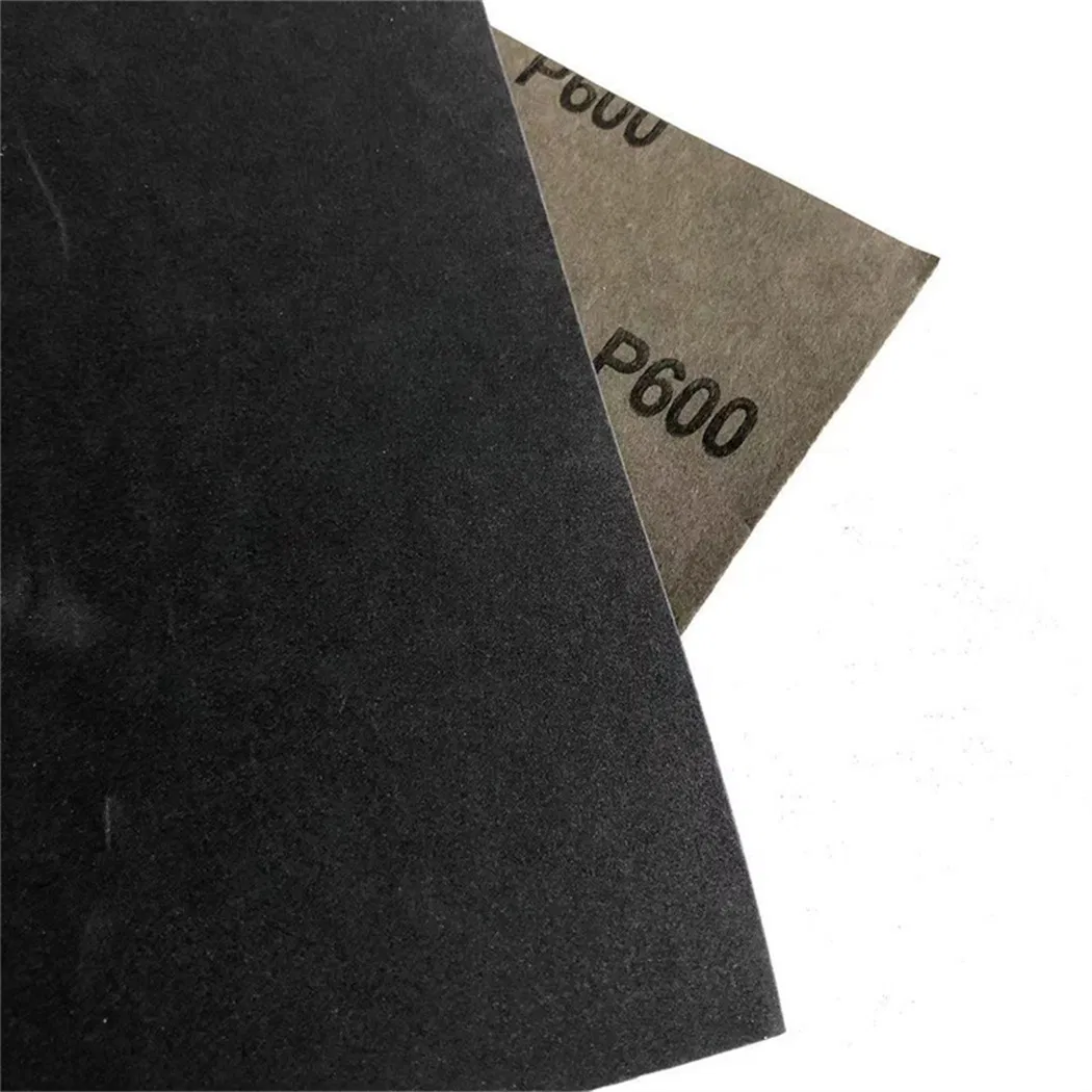 Waterproof Latex Silicon Carbide Sandpaper P1200