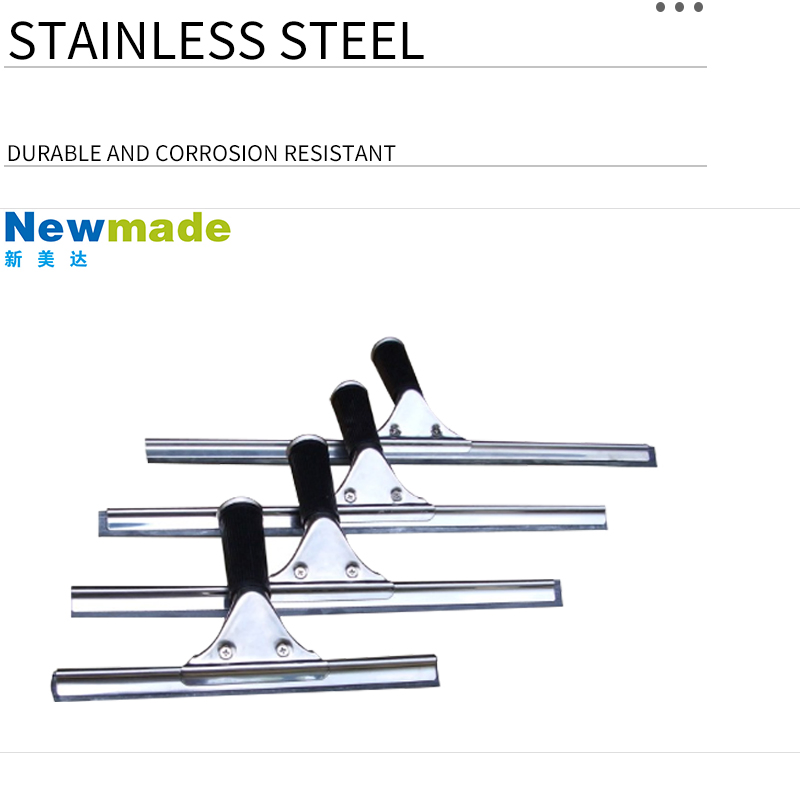 Premium Stainless Steel Window Squeegee Tool for Commercial Cleaning