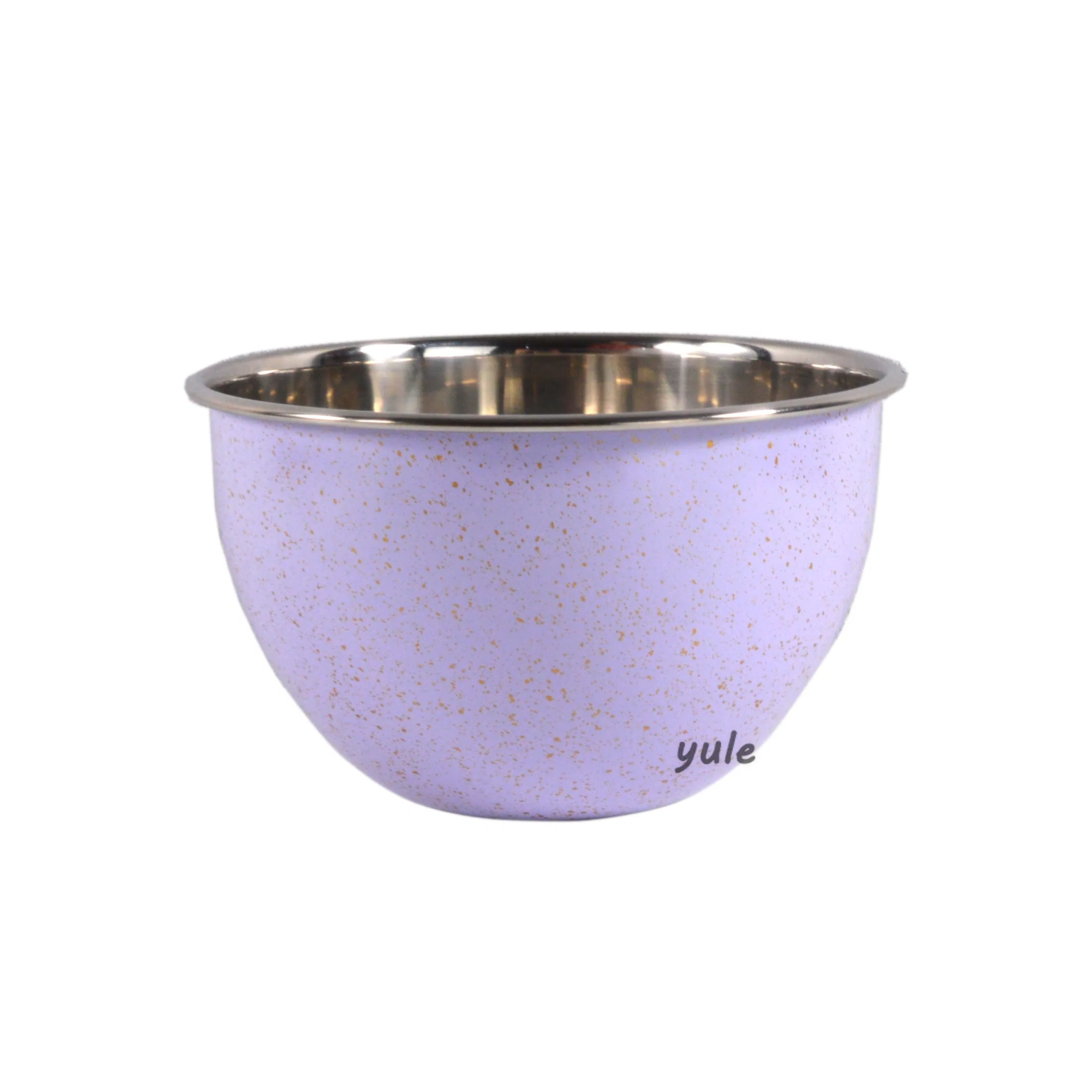 Factory Hot Sale Nesting Stainless Steel Mixing Bowl for Kitchen Golden Salad Bowl