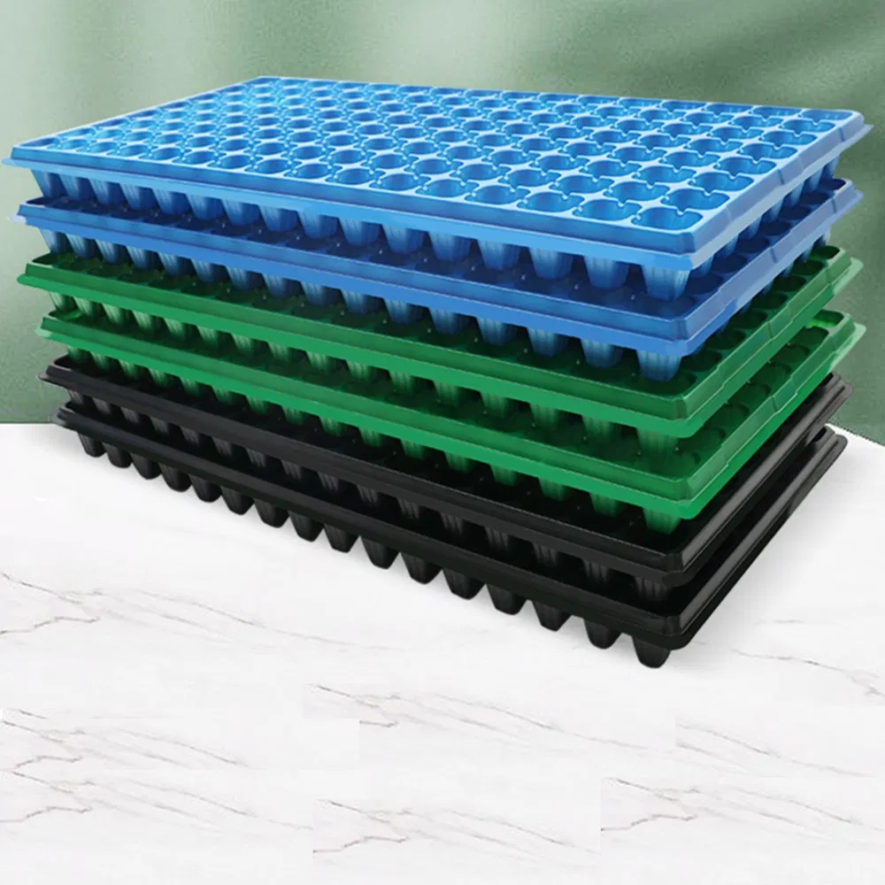 Agricultural Greenhouse Vegetable Seedlings 72-Hole Seed Nursery Tray