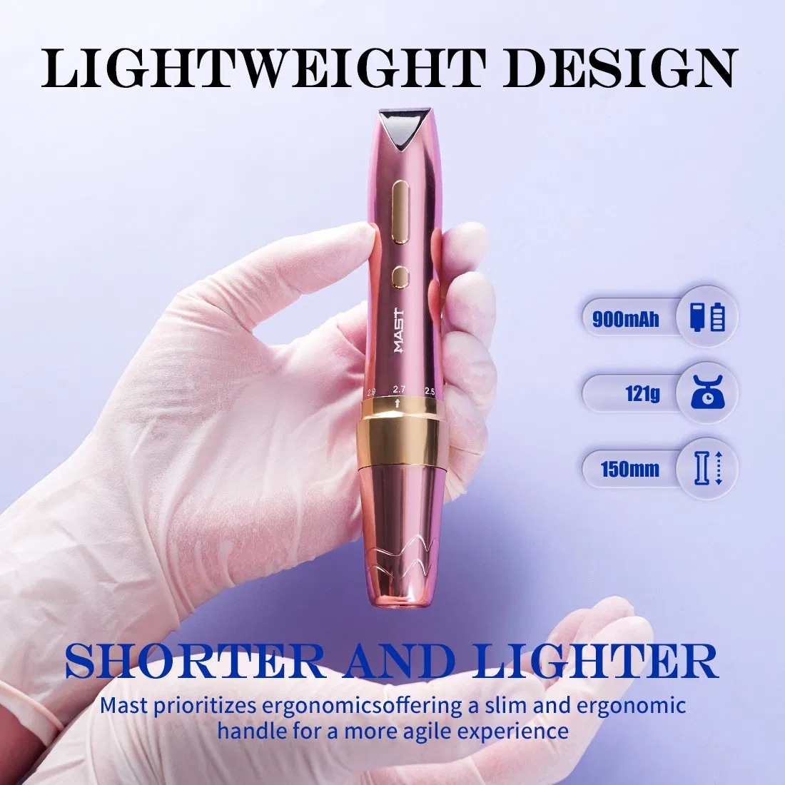 Mast P60 Permanent Makeup Eyebrow Lip Wholesale Price Wireless Tattoo Pen Rcat