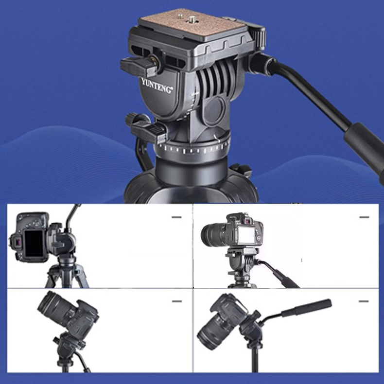 Алюминиевый штатив с гидравлической головкой 206см