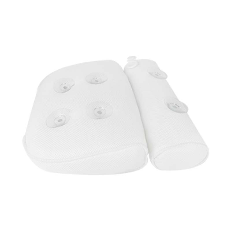 Hot Sales 3D Mesh SPA Bath Pillow with 6 Suction Cups