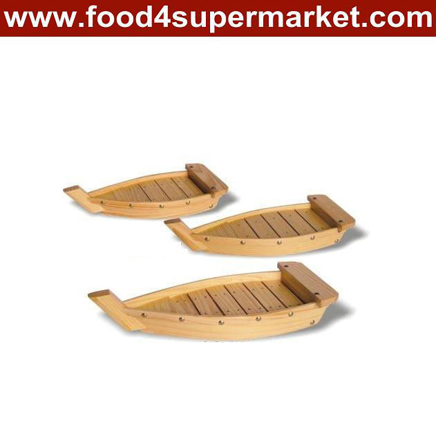 Bamboo & Wood Sushi Boat 90cm