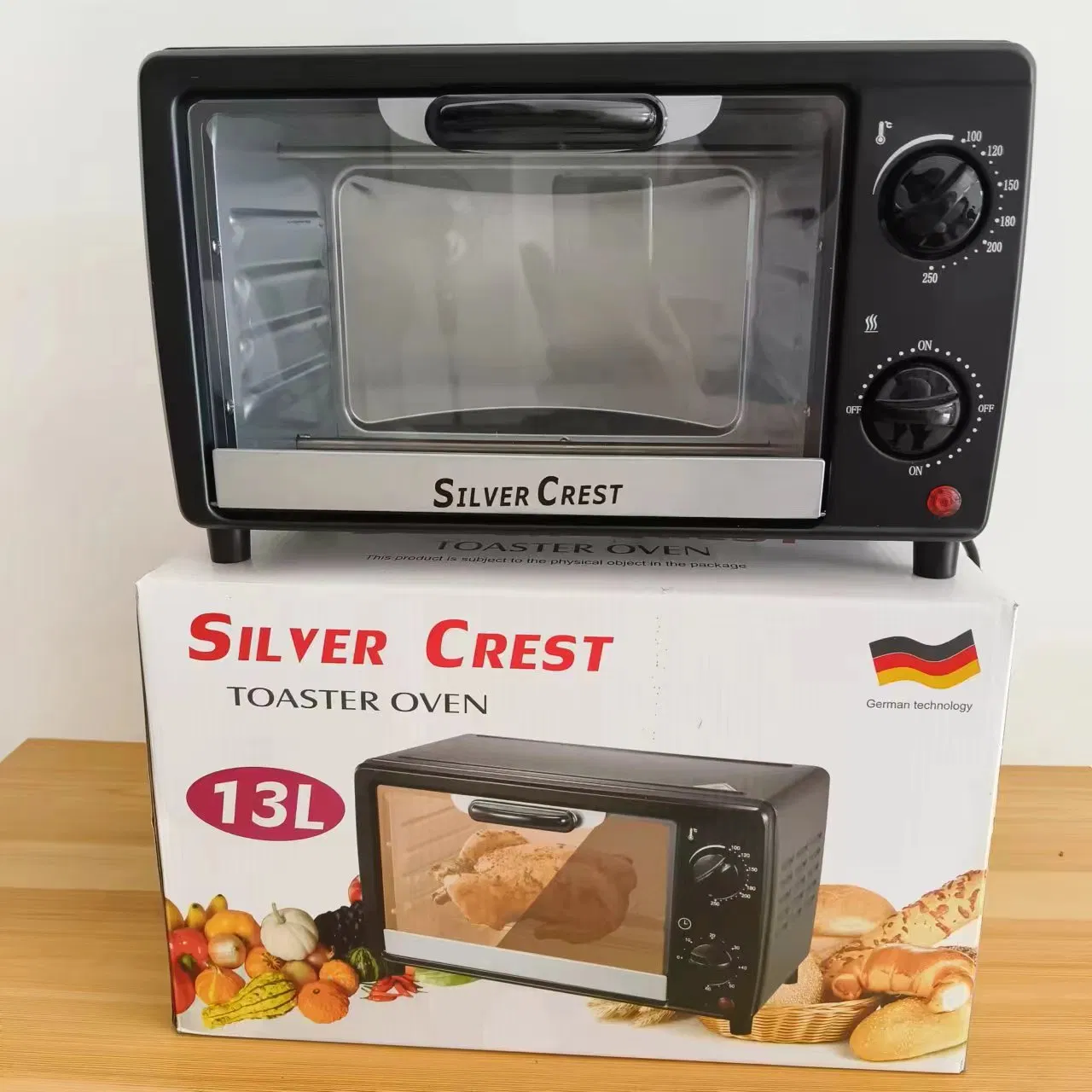 Professional Home Kitchen Countertop Oven Steam Baking Function Mini Electric Multifunction Heat-Resistant Tempered Glass Oven