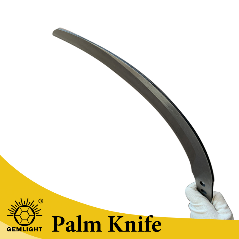 Dual-Purpose Oil Palm Cutting Knife and Nut Separator for Farm Efficiency