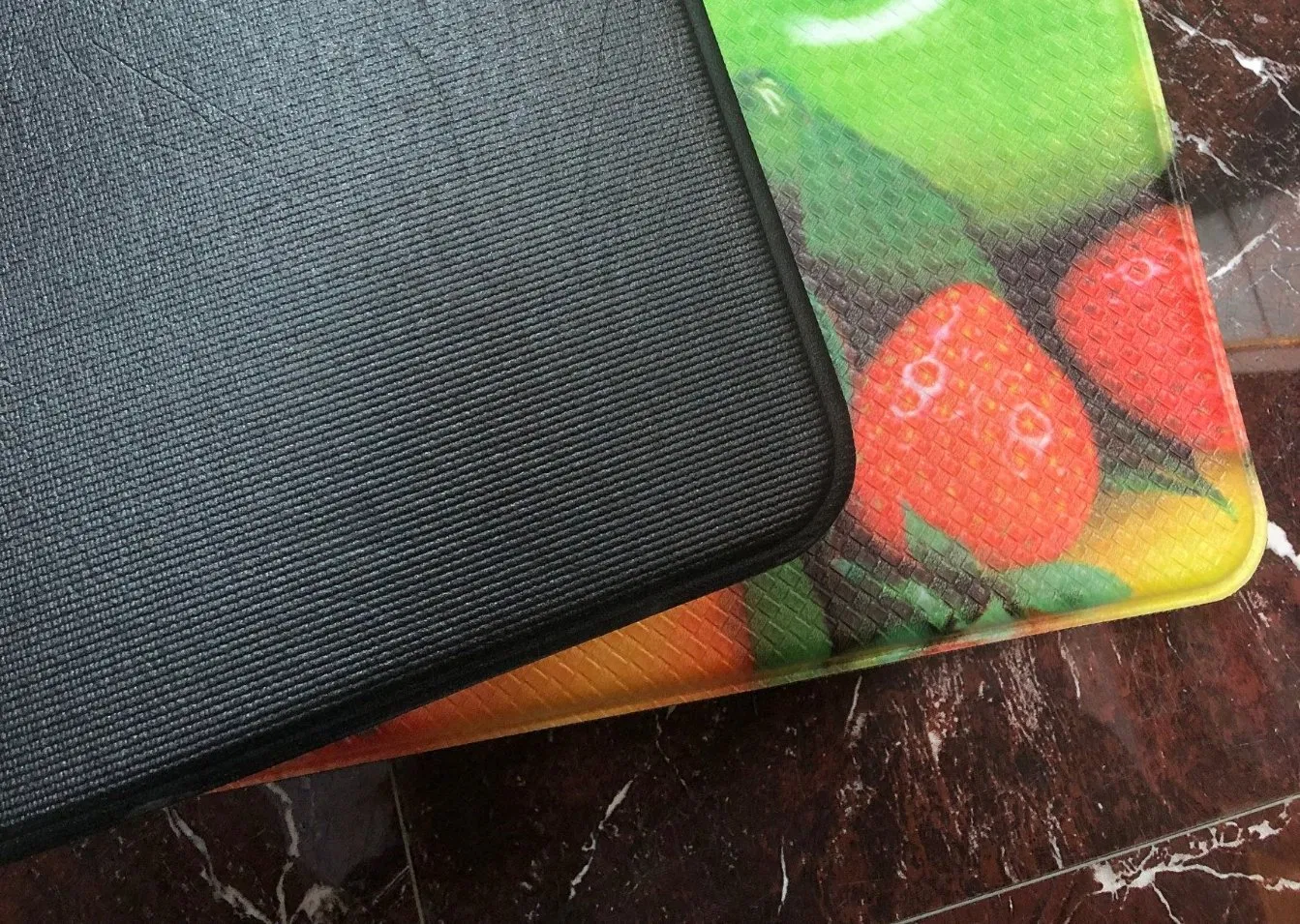 Waterproof Custom Printed Indoor PVC Bath Mat Kitchen Floor Mats Kitchen Anti Fatigue Mat