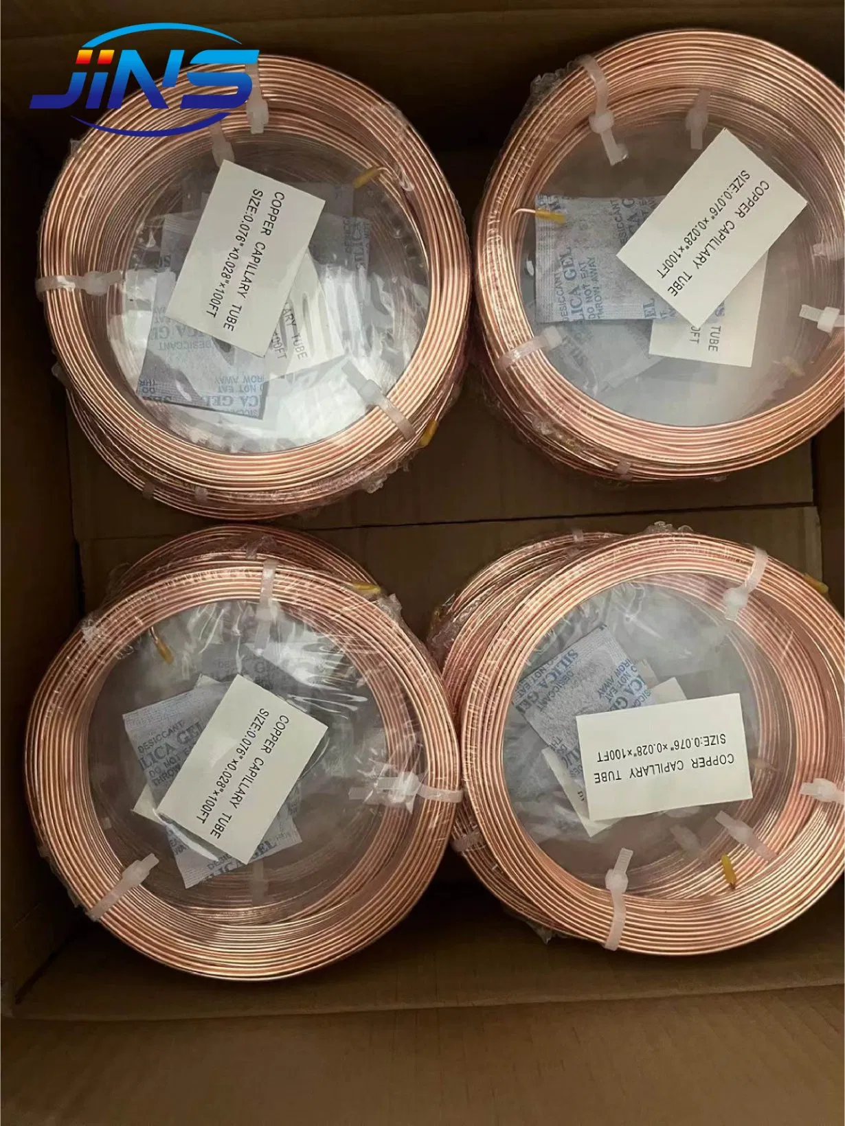 Round Seamless Copper Tube C10200 C12200 25mm 20mm 15mm Copper Pipe for Air Conditioning