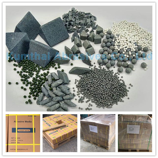 Ceramic Tumbling Deburring Grinding Polishing Abrasive Stone Media