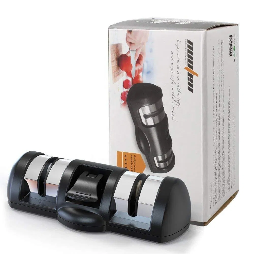 Creative Kitchen Accessories Knife Sharpening Tool Ceramic Suction Knife Sharpener System